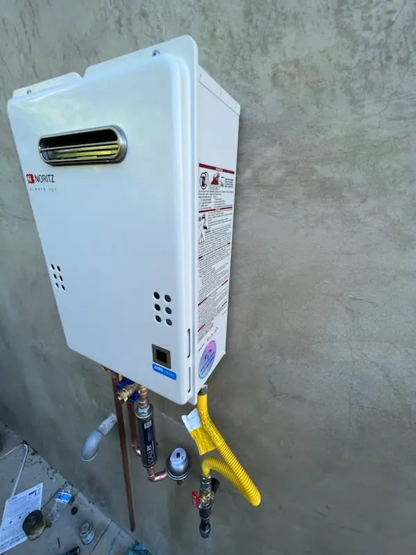 Tankless water heater installation for Helfrichsville homes